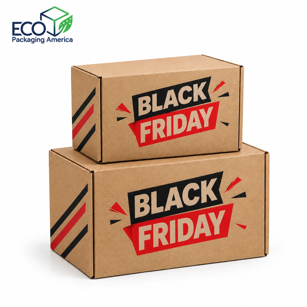 Custom Cardboard Black Friday Boxes