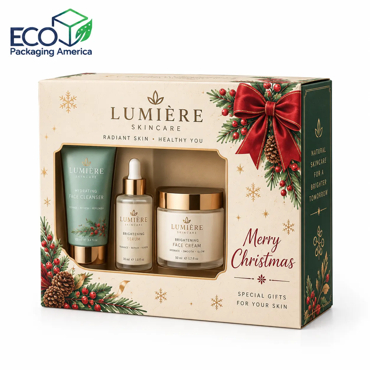 Custom Christmas Skin Care