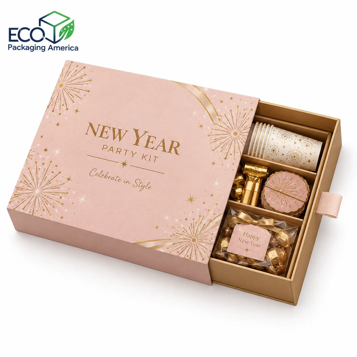 Custom New Year's Eve Sleeve Box